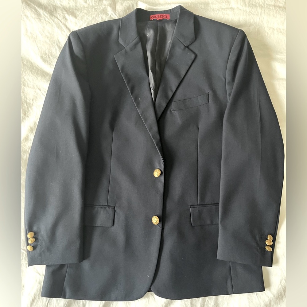 Gioberti Boys Navy Blazer -Size 14
